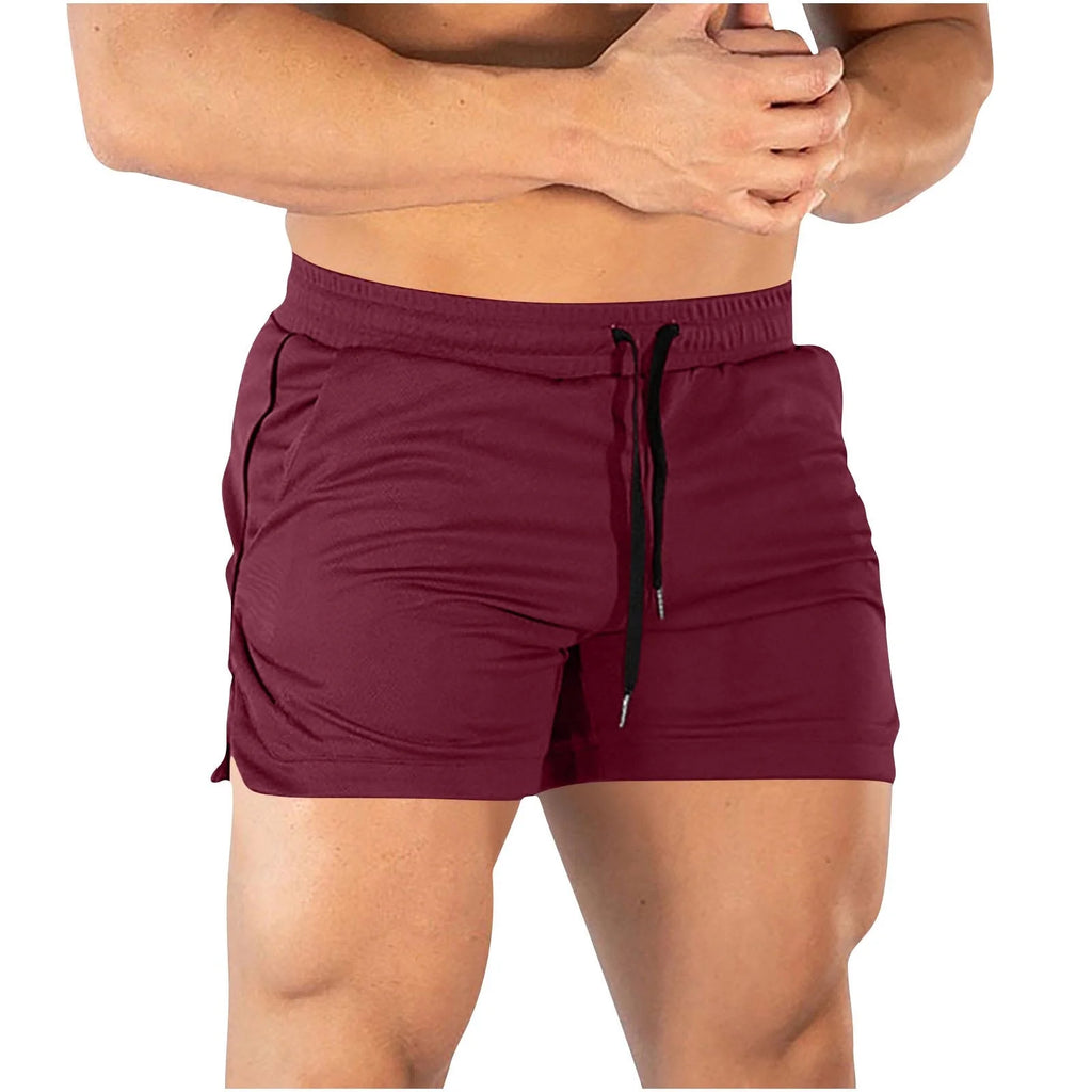 Mens Casual Shorts Summer Beach Shorts Sports Shorts, Men'S Sports Thin Fitness Casual Running Mesh Drying Breathable Tight Training Shorts