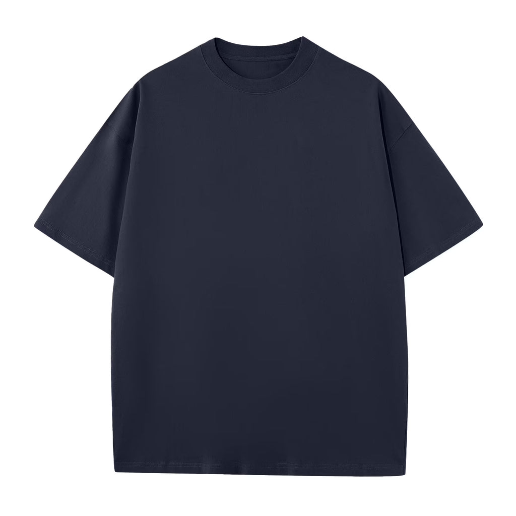 Mens Cotton T-Shirts S-5X Big and Tall Short Sleeve Crewneck Tees Tops plus Size Casual Solid Color Pullover Basic Loungewear T Shirts